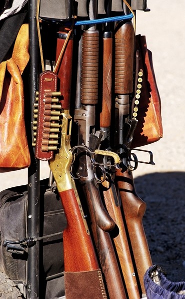 cowboy action shooting rifles and shotguns