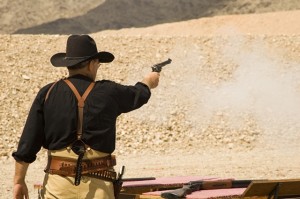 cowboy action shooting pistol 1