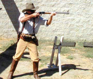 cowboy action shooting rifle match