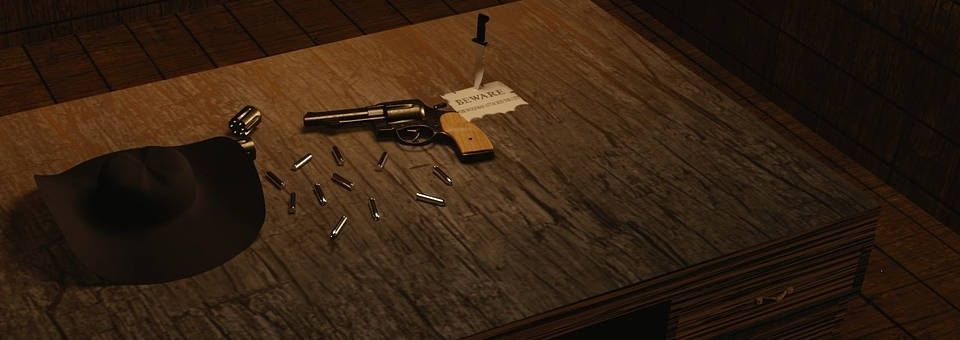 Colt SAA and Other Six-Gun Replicas Used in Cowboy Action Shooting